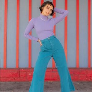 Big Bud Press Marine Blue Bell Bottoms